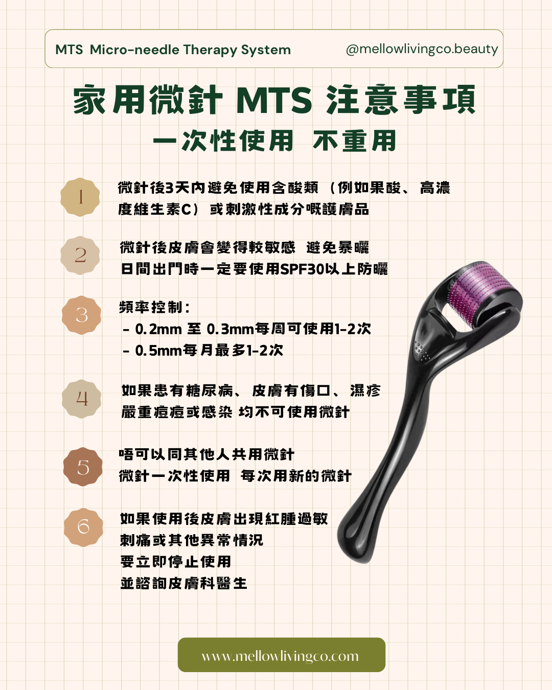 家用微針滾輪