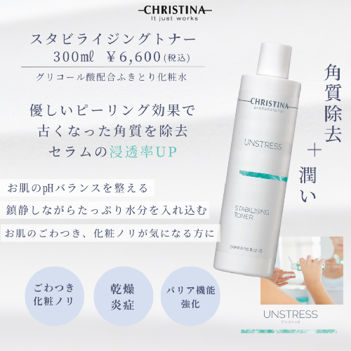 CHRISTINA 乳酸菌煥活爽膚水 Unstress Revitalizing Toner